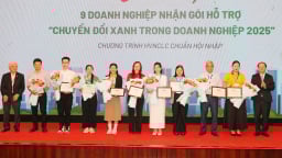 Cùng hành động chuyển đổi xanh, kiến tạo tương lai bền vững