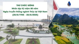Thư chúc mừng ngày Truyền thống ngành Thủy lợi Việt Nam