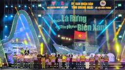 Màu lá rừng trên màu biển xanh - tri ân người lính biên phòng