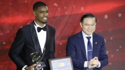 Tiền đạo Alan (Công an Hà Nội) xuất sắc nhất V.League 2024/2025