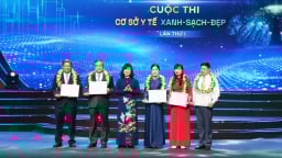 Trao giải Cuộc thi Cơ sở y tế Xanh - Sạch - Đẹp lần thứ I