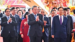 Tổng Bí thư dự lễ khánh thành loạt công trình mừng 80 năm Quốc khánh