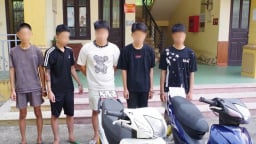 Tóm gọn 5 thanh, thiếu niên đột nhập ký túc xá trộm xe máy
