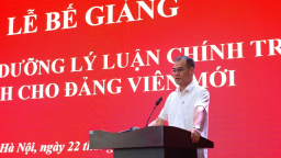 150 học viên hoàn thành lớp bồi dưỡng lý luận chính trị cho đảng viên mới