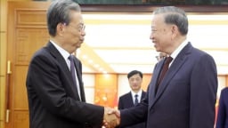 Tổng Bí thư Tô Lâm tiếp Ủy viên trưởng Nhân đại toàn quốc Trung Quốc