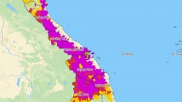Bão số 1 gây mưa lớn tại nhiều tỉnh miền Trung