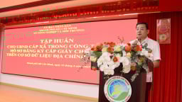 TP.HCM tập huấn khai thác, sử dụng phần mềm quản lý đất đai