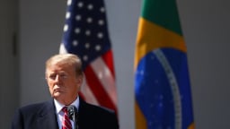 Ông Trump dọa áp thuế quan 50% với hàng nhập khẩu từ Brazil