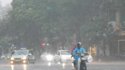 Hà Nội mưa bão, khả năng có gió mạnh cấp 5-6, giật cấp 7-8