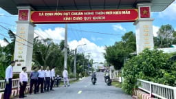 Đánh giá hiện trạng nông thôn mới tại Cần Thơ