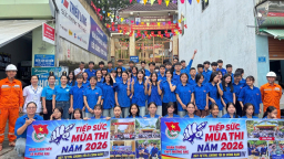 Tuổi trẻ Mường Ảng đồng hành cùng sĩ tử thi tốt nghiệp THPT