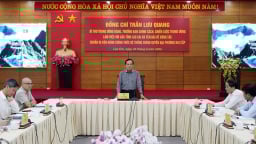 Trung ương làm việc với Lào Cai, Yên Bái về chính quyền hai cấp