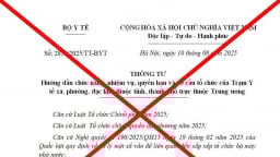 Bộ Y tế cảnh báo về văn bản giả mạo về Trạm Y tế xã, phường