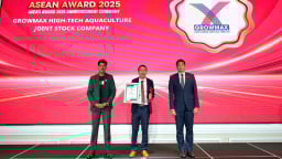 GrowMax được vinh danh Top 10 Thương hiệu hàng đầu ASEAN 2025