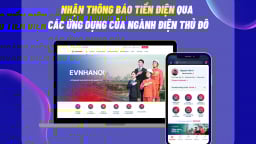EVNHANOI số hóa dịch vụ, gửi tiền điện tự động cho khách