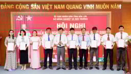 Sở Nông nghiệp và Môi trường Đắk Lắk bổ nhiệm cán bộ sau sáp nhập