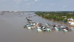 Nguồn nước về đồng bằng Cửu Long tăng