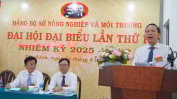 Đại hội Đảng bộ Sở Nông nghiệp và Môi trường Tây Ninh lần thứ nhất