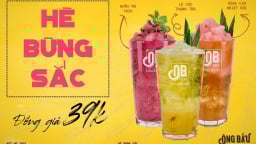 Trải nghiệm đồ uống mới từ cà phê Ông Bầu