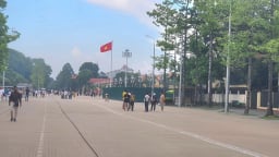 Quảng trường Ba Đình đang được mở rộng
