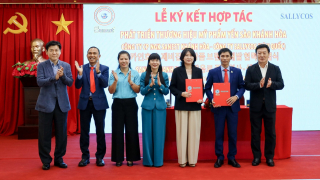 Sanest Khánh Hòa hợp tác phát triển thương hiệu mỹ phẩm với Sallycos