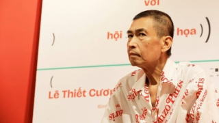 Họa sĩ Lê Thiết Cương trở về miền tối giản riêng mình