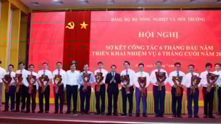 Bổ sung 16 Ủy viên Ban Chấp hành Đảng bộ Bộ Nông nghiệp và Môi trường