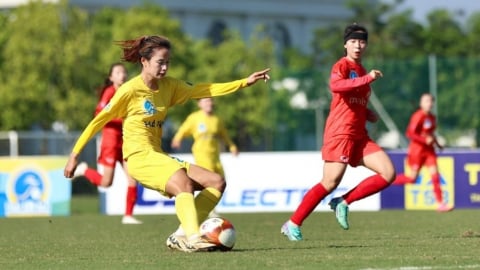 Đội nữ Hà Nội khởi đầu thuận lợi tại giải bóng đá quốc gia 2025