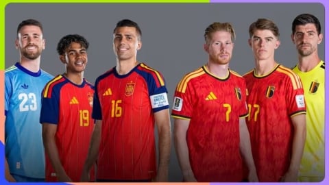 World Cup 2026: Gặp khó trước Bỉ nhưng Tây Ban Nha vẫn sẽ đi tiếp?
