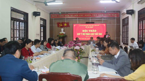 Thừa Thiên – Huế: Nhiều góp ý thiết thực cho dự thảo Luật Đất đai (sửa đổi)