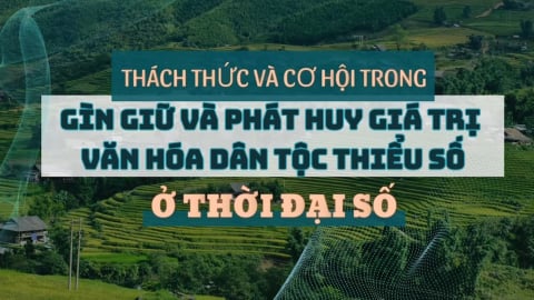Tọa đàm: Thách thức và cơ hội trong gìn giữ, phát huy giá trị văn hóa dân tộc thiểu số ở thời đại số