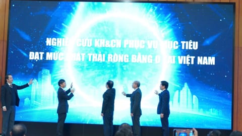 Công bố Chương trình nghiên cứu khoa học và công nghệ phục vụ mục tiêu NetZero