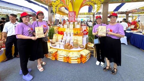Nông sản Hải Phòng 'ghi điểm' tại Triển lãm 80 năm thành tựu đất nước