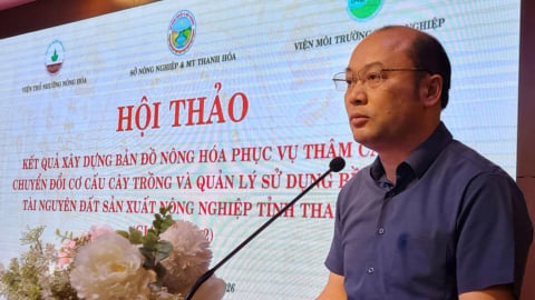 Thanh Hóa công bố kết quả xây dựng bản đồ nông hóa