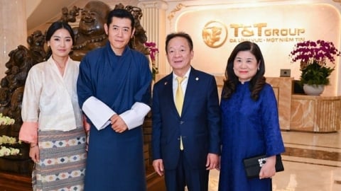 Quốc vương Bhutan và Hoàng hậu tới thăm Tập đoàn T&T Group