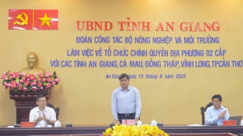 Bộ Nông nghiệp và Môi trường tháo gỡ khó khăn vận hành chính quyền 2 cấp ở ĐBSCL