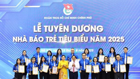 Đoàn Thanh niên Chính phủ tuyên dương 50 nhà báo trẻ tiêu biểu