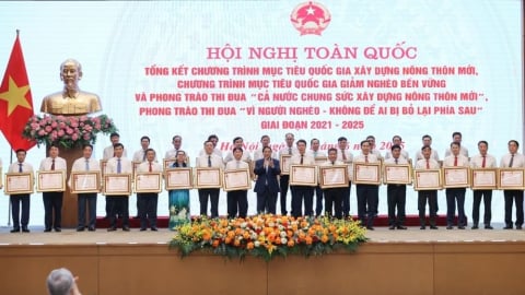 Khen thưởng 306 tập thể, cá nhân có đóng góp cho phong trào quốc gia