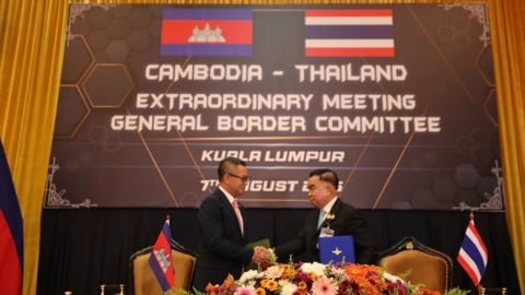 Thái Lan và Campuchia ký thỏa thuận ngừng bắn