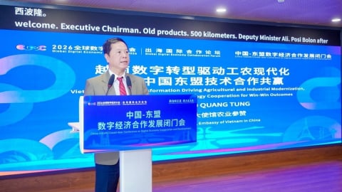 Việt Nam đề xuất thúc đẩy hợp tác nông nghiệp số ASEAN - Trung Quốc