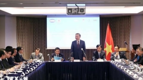 Tổng Bí thư gặp mặt chuyên gia đổi mới sáng tạo Việt Nam tại Hàn Quốc