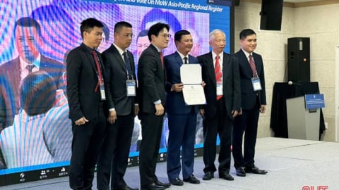 Văn bản Hán Nôm làng Trường Lưu là Di sản tư liệu ký ức thế giới