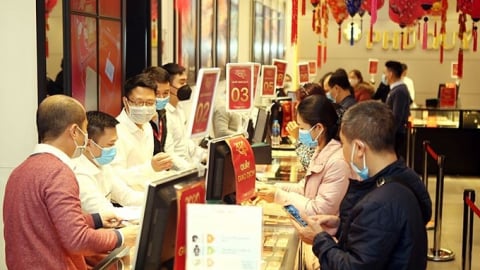 Bảng giá vàng 9999 24K 18K SJC DOJI PNJ hôm nay 9/6/2025