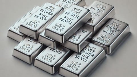 Giá bạc hôm nay 11/6/2025: Thị trường tăng nhẹ