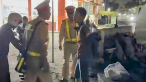 Bắt khẩn cấp nam thanh niên chống người thi hành công vụ ở Thái Bình