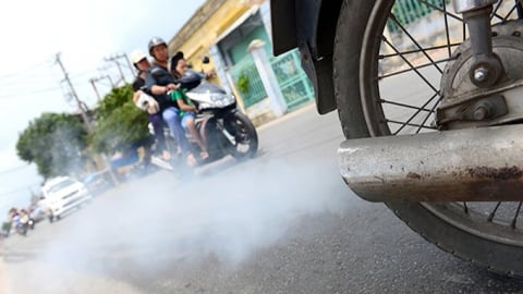 Kiểm định khí thải xe gắn máy để bảo vệ môi trường, sức khỏe người dân