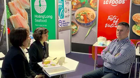 LC Foods gây chú ý tại triển lãm thủy sản lớn nhất thế giới