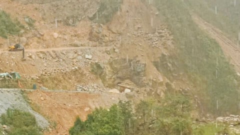 Sạt lở kinh hoàng tại thủy điện Tả Páo Hồ 1A, 9 người thương vong