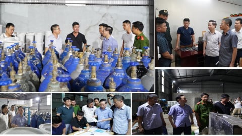 Đánh sập đường dây sản xuất khí cười quy mô 'khủng'
