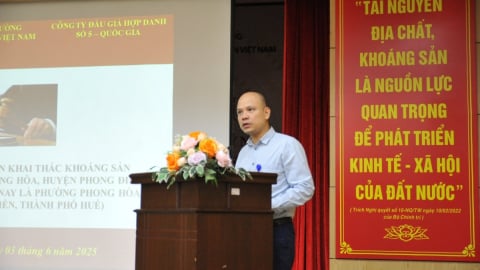 Đấu giá thành công quyền khai thác khoáng sản mỏ cát thạch anh ở Huế
